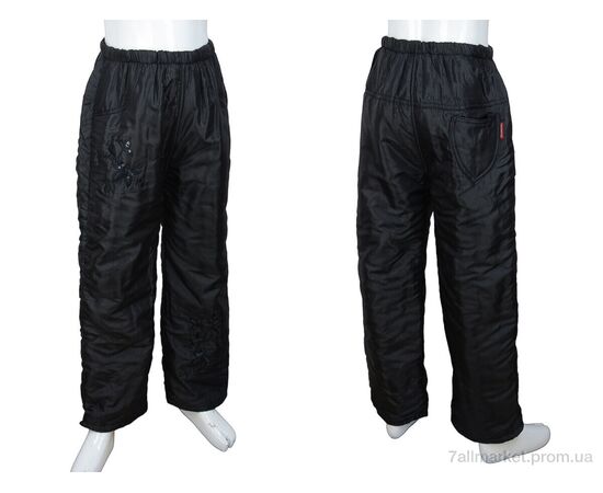 Штани дитячі утеплені Зима ФУ1 black (5 шт. р.сітка22-30) "Obuvok" недорого оптом від прямого постачальника, зображення 3 Штани дитячі утеплені Зима ФУ1 black (5 шт. р.сітка22-30) "Obuvok" недорого оптом від прямого постачальника, зображення 3