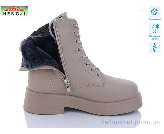 Фотография Ботинки женские стильные зима M957-1 (6 пар р.36-41) "HENGJI-ELENA" недорого оптом от прямого поставщика, изображение 2