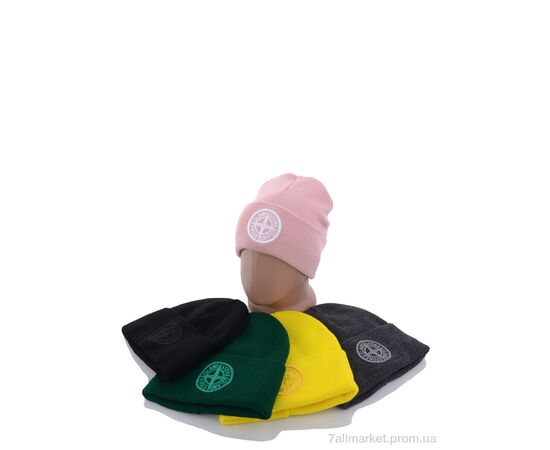 Шапка унісекс Зима Шапка з вишивкою стон на флісі B002 mix (5 шт. р.сіткаOne size) "VIOLA" недорого оптом від прямого постачальника, зображення 2 Шапка унісекс Зима Шапка з вишивкою стон на флісі B002 mix (5 шт. р.сіткаOne size) "VIOLA" недорого оптом від прямого постачальника, зображення 2