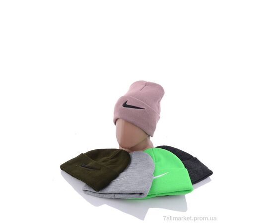 Фотография Женская шапка Зима Шапка топорик з вишивкою на флісі 001-1 mix (5 шт. р.сетка One size) "VIOLA" недорого оптом от прямого поставщика, изображение 2