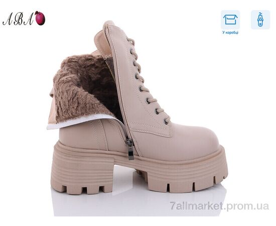 Черевики жіночі стильні Зима Y18-3 (8 пар р.36-41) "Aba" недорого оптом від прямого постачальника, зображення 2