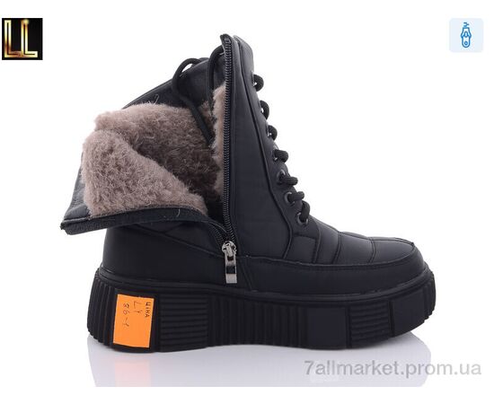 Ботинки женские стильные зима LY86-1 (6 пар р.36-41) "Lilin" недорого оптом от прямого поставщика, изображение 2 Фотография Ботинки женские стильные зима LY86-1 (6 пар р.36-41) "Lilin" недорого оптом от прямого поставщика, изображение 2