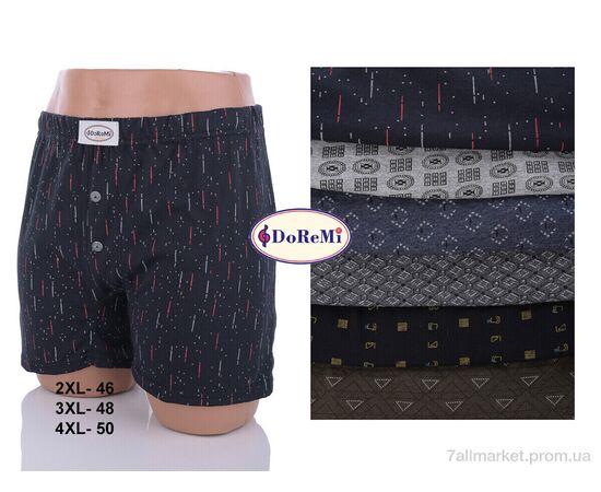 Труси Весна/осінь D312 mix (12 шт. р.сітка3XL-6XL) "Textile" недорого оптом від прямого постачальника, зображення 2