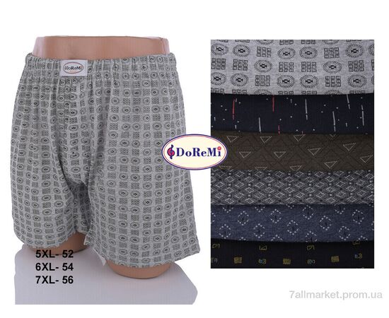 Труси Весна/осінь D313 mix (12 шт. р.сітка7XL-10XL) "Textile" недорого оптом від прямого постачальника, зображення 2