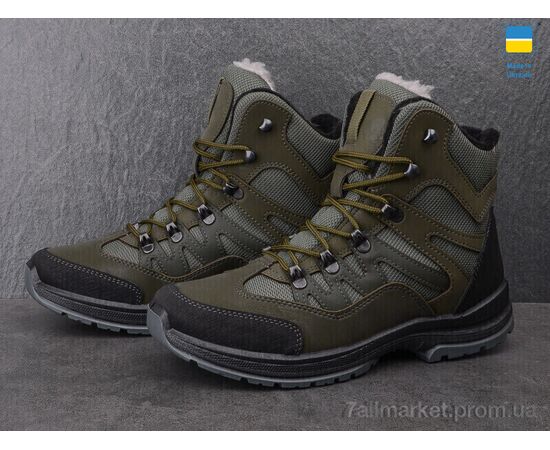 Ботинки мужские стильные зима Paolla ПАТ3-6713 зелений (8 пар р.40-45) "Lvovbaza" недорого оптом от прямого поставщика, изображение 2 Фотография Ботинки мужские стильные зима Paolla ПАТ3-6713 зелений (8 пар р.40-45) "Lvovbaza" недорого оптом от прямого поставщика, изображение 2