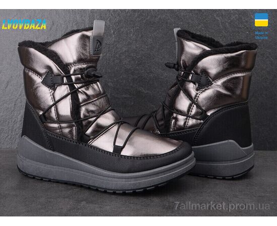 Фотография Ботинки женские стильные зима Paolla 461-6613 gold (8 пар р.37-42) "Lvovbaza" недорого оптом от прямого поставщика, изображение 2