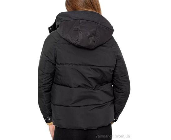 Куртка жіноча Зима 115  black (5 шт. р.сіткаS-2XL) "Massmag" недорого оптом від прямого постачальника, зображення 2 Куртка жіноча Зима 115  black (5 шт. р.сіткаS-2XL) "Massmag" недорого оптом від прямого постачальника, зображення 2