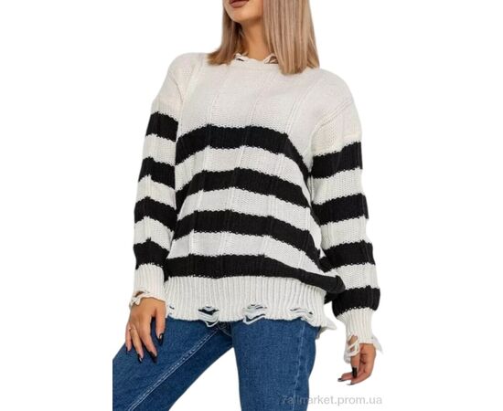 Фотография Кофта женская Весна/осень А111 mix оверсайз (5 шт. р.сетка One size) "Massmag" недорого оптом от прямого поставщика, изображение 3