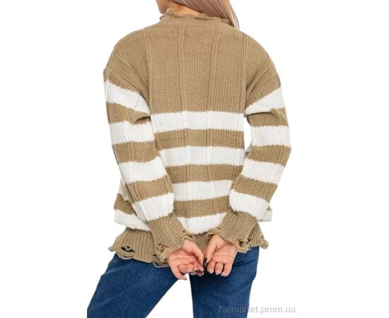 Фотография Кофта женская Весна/осень А111 mix оверсайз (5 шт. р.сетка One size) "Massmag" недорого оптом от прямого поставщика, изображение 4