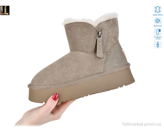 Уггі жіночі утеплені Зима L951-8A (8 пар р.36-41) "Lilin" недорого оптом від прямого постачальника, зображення 2 Уггі жіночі утеплені Зима L951-8A (8 пар р.36-41) "Lilin" недорого оптом від прямого постачальника, зображення 2