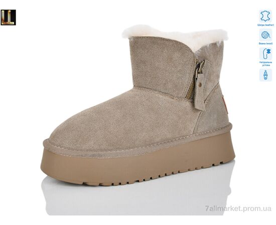 Уггі жіночі утеплені Зима L951-8A (8 пар р.36-41) "Lilin" недорого оптом від прямого постачальника, зображення 3 Уггі жіночі утеплені Зима L951-8A (8 пар р.36-41) "Lilin" недорого оптом від прямого постачальника, зображення 3