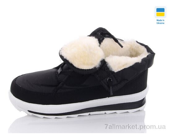 Ботинки женские стильные зима KWZ711 A чорно-білий 2025 (8 пар р.37-41) "DeMur" недорого оптом от прямого поставщика, изображение 3 Фотография Ботинки женские стильные зима KWZ711 A чорно-білий 2025 (8 пар р.37-41) "DeMur" недорого оптом от прямого поставщика, изображение 3