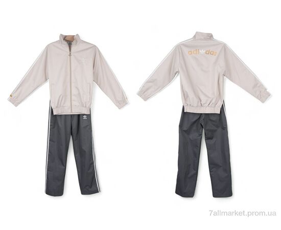 Фотография Спортивный костюм детский Весна/осень T3533 (11321) beige (4 шт. р.сетка S-XL) "Obuvok" недорого оптом от прямого поставщика, изображение 4