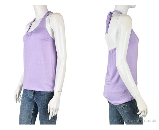 Фотография Майка женская Лето B0132-5 (11210) violet (5 шт. р.сетка M-3XL) "Obuvok" недорого оптом от прямого поставщика, изображение 3