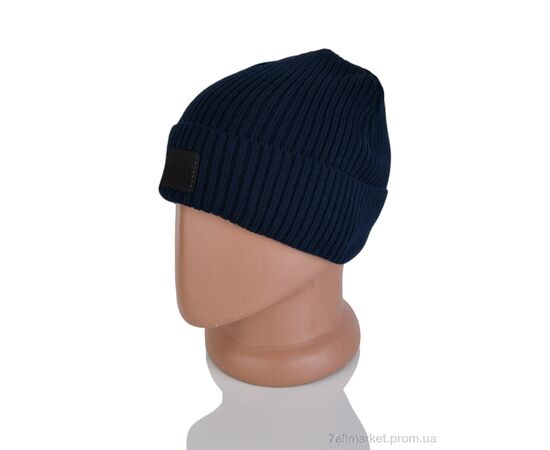 Шапка чоловіча Зима 9-19 navy (5 шт. р.сіткаOne size) "TUZZI" недорого оптом від прямого постачальника, зображення 2 Шапка чоловіча Зима 9-19 navy (5 шт. р.сіткаOne size) "TUZZI" недорого оптом від прямого постачальника, зображення 2