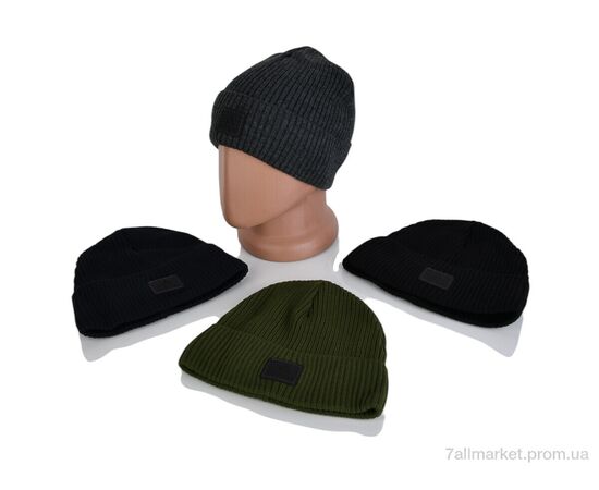 Шапка чоловіча Зима 9-20 mix (5 шт. р.сіткаOne size) "TUZZI" недорого оптом від прямого постачальника, зображення 2