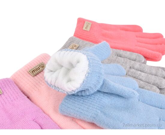 Рукавички для дітей Зима J2038 mix (12 шт. р.сітка5-7) "TUZZI" недорого оптом від прямого постачальника, зображення 2