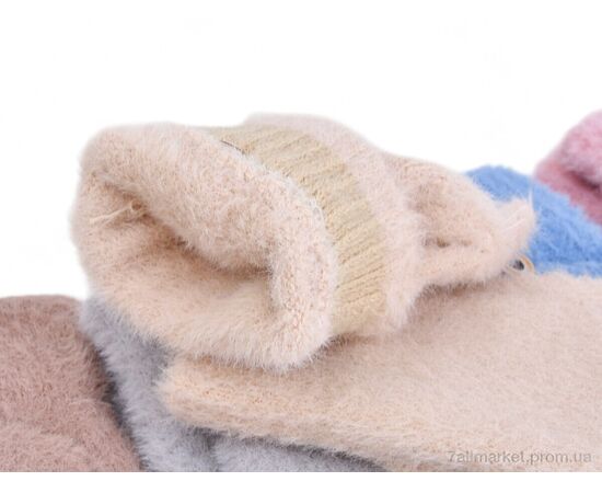 Рукавички для жінок Зима J3012 mix (норка) (12 шт. р.сіткаOne size) "TUZZI" недорого оптом від прямого постачальника, зображення 2