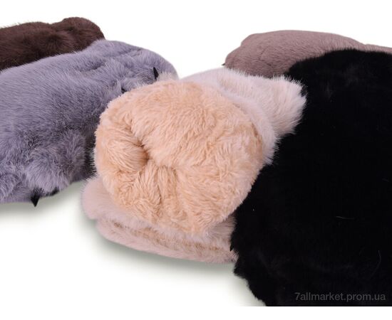 Варежки для женщин Зима M21-02 лапка (норка) mix (12 шт. р.сетка One size) "TUZZI" недорого оптом от прямого поставщика, изображение 2 Фотография Варежки для женщин Зима M21-02 лапка (норка) mix (12 шт. р.сетка One size) "TUZZI" недорого оптом от прямого поставщика, изображение 2