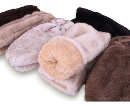 Варежки для женщин Зима M25 (норка) mix (12 шт. р.сетка One size) "TUZZI" недорого оптом от прямого поставщика, изображение 2 Фотография Варежки для женщин Зима M25 (норка) mix (12 шт. р.сетка One size) "TUZZI" недорого оптом от прямого поставщика, изображение 2