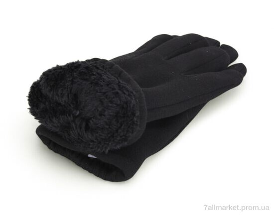 Рукавички жіночі Зима B4-62 black (10 шт. р.сітка6,5-8,5) "TUZZI" недорого оптом від прямого постачальника, зображення 2