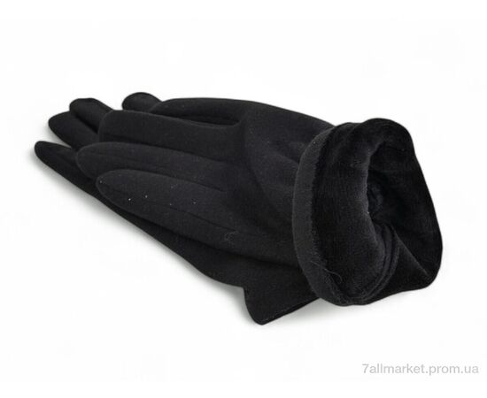 Рукавички жіночі Зима B11-61 black (10 шт. р.сітка6,5-8,5) "TUZZI" недорого оптом від прямого постачальника, зображення 2
