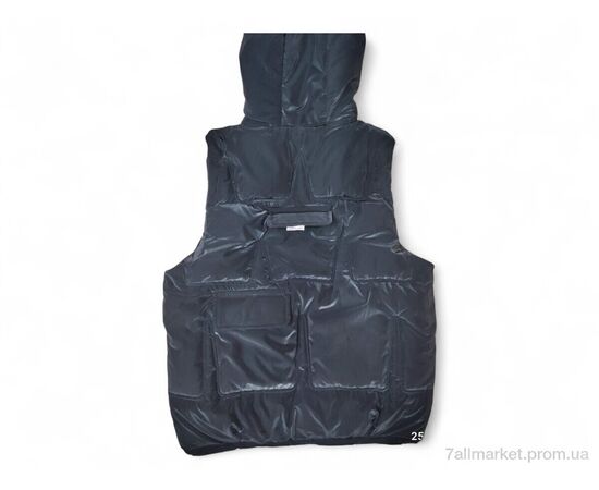 Жилетка дитяча Весна/осінь G10 чорний (4 шт. р.сітка140-170) "Kids-modnik" недорого оптом від прямого постачальника, зображення 2