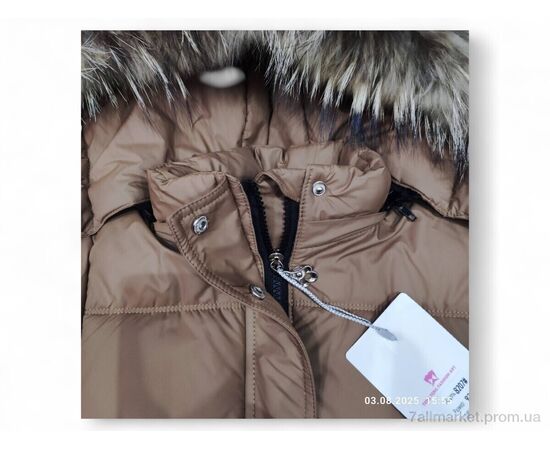 Куртка дитяча Зима 8207 коричневий (5 шт. р.сітка92-116) "Kids-modnik" недорого оптом від прямого постачальника, зображення 4 Куртка дитяча Зима 8207 коричневий (5 шт. р.сітка92-116) "Kids-modnik" недорого оптом від прямого постачальника, зображення 4
