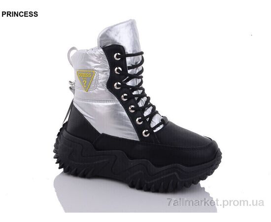 Черевики жіночі стильні Зима FC135 (8 пар р.36-41) "Princess" недорого оптом від прямого постачальника, зображення 2