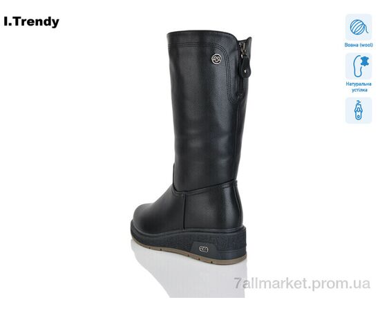 Чоботи жіночі зручні Зима DH3830-1 (6 пар р.36-41) "Trendy" недорого оптом від прямого постачальника, зображення 2 Чоботи жіночі зручні Зима DH3830-1 (6 пар р.36-41) "Trendy" недорого оптом від прямого постачальника, зображення 2