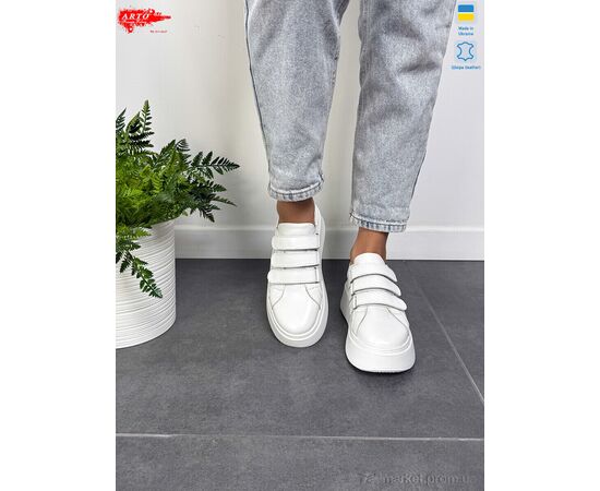 Кроссовки женские модные Весна/осень 721 білий к. (8 пар р.36-41) "ARTO" недорого оптом от прямого поставщика, изображение 3 Фотография Кроссовки женские модные Весна/осень 721 білий к. (8 пар р.36-41) "ARTO" недорого оптом от прямого поставщика, изображение 3