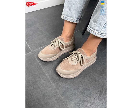 Кроссовки женские модные Весна/осень 185 беж з. (6 пар р.36-40) "ARTO" недорого оптом от прямого поставщика, изображение 2 Фотография Кроссовки женские модные Весна/осень 185 беж з. (6 пар р.36-40) "ARTO" недорого оптом от прямого поставщика, изображение 2