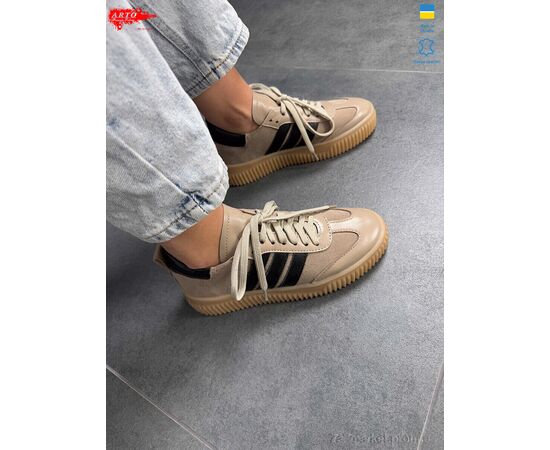 Кросівки жіночі модні Весна/осінь 310 латте з. (6 пар р.36-40) "ARTO" недорого оптом від прямого постачальника, зображення 3 Кросівки жіночі модні Весна/осінь 310 латте з. (6 пар р.36-40) "ARTO" недорого оптом від прямого постачальника, зображення 3