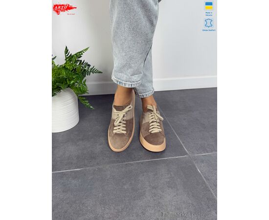 Кроссовки женские модные Весна/осень 245 латте з. (6 пар р.36-40) "ARTO" недорого оптом от прямого поставщика, изображение 2 Фотография Кроссовки женские модные Весна/осень 245 латте з. (6 пар р.36-40) "ARTO" недорого оптом от прямого поставщика, изображение 2