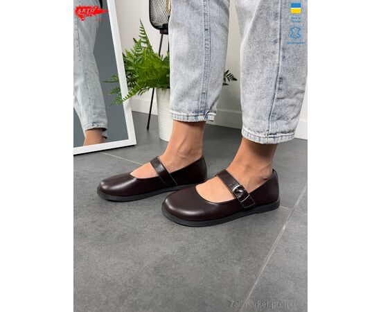 Туфли женские стильные Весна/осень 027 коричневий к. (8 пар р.36-41) "ARTO" недорого оптом от прямого поставщика, изображение 2 Фотография Туфли женские стильные Весна/осень 027 коричневий к. (8 пар р.36-41) "ARTO" недорого оптом от прямого поставщика, изображение 2