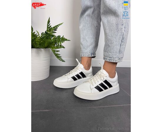 Кроссовки женские модные Весна/осень 210 білий к. (6 пар р.36-40) "ARTO" недорого оптом от прямого поставщика, изображение 3 Фотография Кроссовки женские модные Весна/осень 210 білий к. (6 пар р.36-40) "ARTO" недорого оптом от прямого поставщика, изображение 3