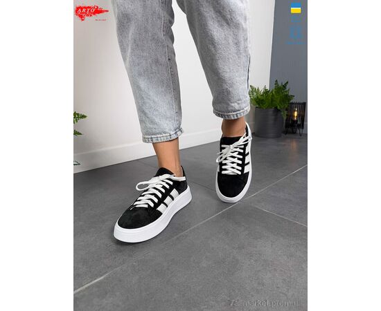 Кросівки жіночі модні Весна/осінь 210 чорний з. (8 пар р.36-41) "ARTO" недорого оптом від прямого постачальника, зображення 2 Кросівки жіночі модні Весна/осінь 210 чорний з. (8 пар р.36-41) "ARTO" недорого оптом від прямого постачальника, зображення 2