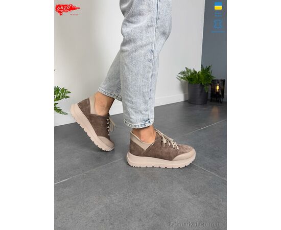 Кросівки жіночі модні Весна/осінь 2291 кофе з. (6 пар р.36-40) "ARTO" недорого оптом від прямого постачальника, зображення 3 Кросівки жіночі модні Весна/осінь 2291 кофе з. (6 пар р.36-40) "ARTO" недорого оптом від прямого постачальника, зображення 3