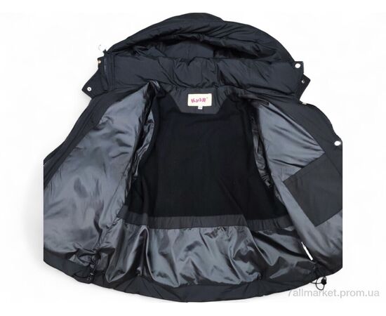 Куртка дитяча Зима 66-106 чорний (4 шт. р.сітка140-158) "Kids-modnik" недорого оптом від прямого постачальника, зображення 3 Куртка дитяча Зима 66-106 чорний (4 шт. р.сітка140-158) "Kids-modnik" недорого оптом від прямого постачальника, зображення 3