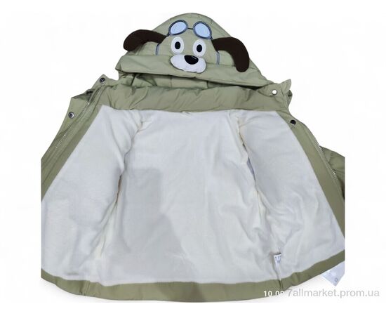 Куртка дитяча Зима 2512  оливковий (4 шт. р.сітка90-120) "Kids-modnik" недорого оптом від прямого постачальника, зображення 3 Куртка дитяча Зима 2512  оливковий (4 шт. р.сітка90-120) "Kids-modnik" недорого оптом від прямого постачальника, зображення 3