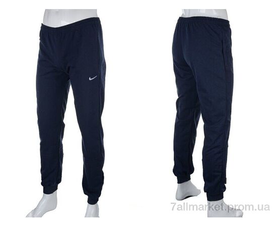 Фотография Спортивные брюки мужские Весна/осень 05806 navy (4 шт. р.сетка 46-52) "Obuvok" недорого оптом от прямого поставщика, изображение 4