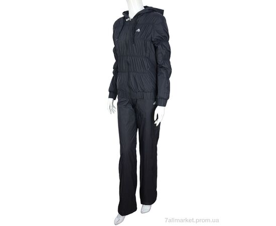 Фотография Спортивный костюм женский Зима 9228 black (5 шт. р.сетка S-2XL) "Obuvok" недорого оптом от прямого поставщика, изображение 2