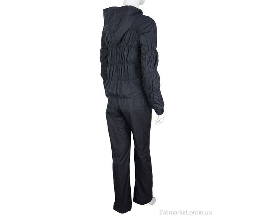 Фотография Спортивный костюм женский Зима 9228 black (5 шт. р.сетка S-2XL) "Obuvok" недорого оптом от прямого поставщика, изображение 3