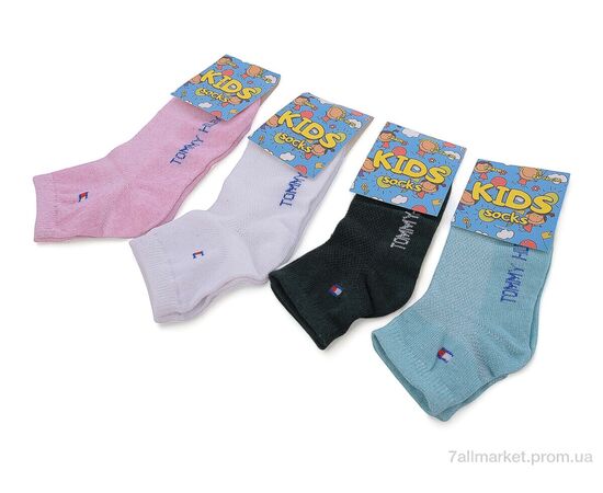 Фотография Носочки для детей Весна/осень 1308(08526) mix (12 шт. р.сетка 26-35) "Obuvok" недорого оптом от прямого поставщика, изображение 2