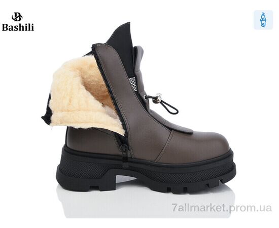 Черевики дитячі зручні Зима G93A54-8 (8 пар р.32-37) "Башили" недорого оптом від прямого постачальника, зображення 2