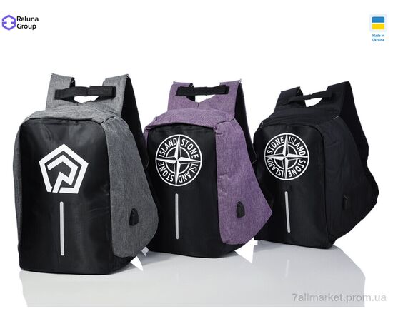Фотография Рюкзак женский SQ00-3 mix 45*26*14 см, "Reluna Group" недорого оптом от прямого поставщика, изображение 2