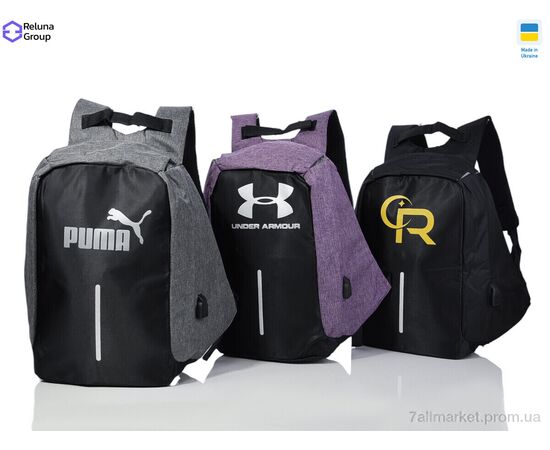 Фотография Рюкзак женский SQ00-4 mix 45*26*14 см, "Reluna Group" недорого оптом от прямого поставщика, изображение 2