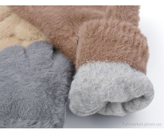 Рукавички жіночі Зима 2026 mix (12 шт. р.сіткаOne size) "TUZZI" недорого оптом від прямого постачальника, зображення 2