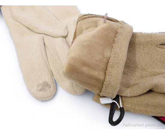 Рукавички жіночі Зима 24-D2 mix (12 шт. р.сітка6,5-8,5) "KUINH" недорого оптом від прямого постачальника, зображення 2