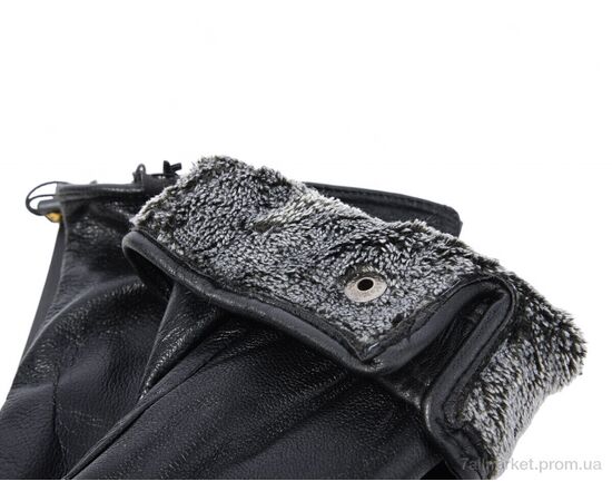 Чоловічі рукавиці Зима 2077M black (10 шт. р.сітка11-13) "KUINH" недорого оптом від прямого постачальника, зображення 2